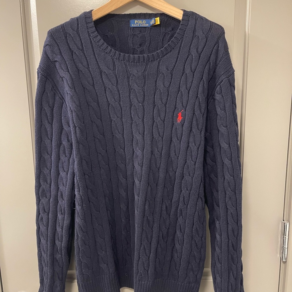 Polo Ralph Lauren L cable knit new never worn